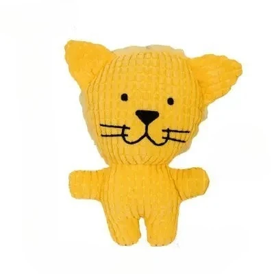 Animal Corduroy Squeak Toy
